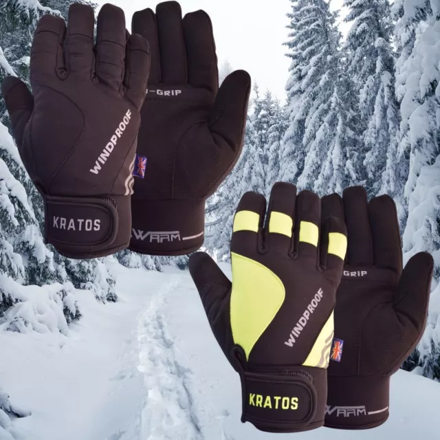 Winter Gloves Waterproof Thermal Touch Screen Thermal Windproof Warm Gloves