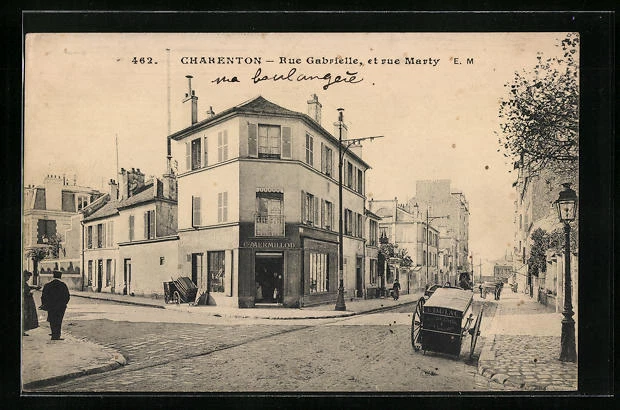 CPA Charenton, Rue Gabrielle et rue Marty
