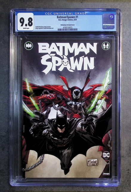Batman Spawn #1 (2023 DC/ Image Comics) Todd McFarlane Variant CGC 9.8