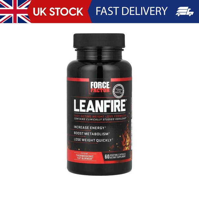FORCE FACTOR, LEANFIRE®, 60 Veg Capsules £24.76 - PicClick UK