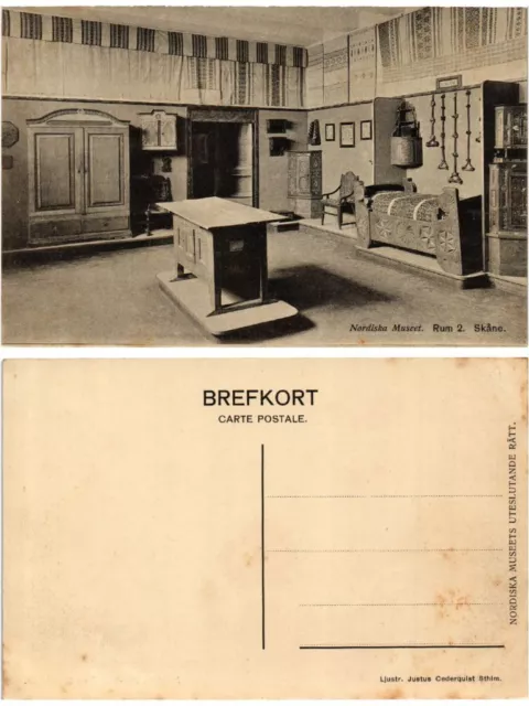 CPA AK Nordiska Museet Rum. 2 Skane SWEDEN (418763)