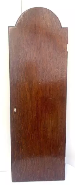 Vintage Hardwood longcase clock Front door  -  Clockmakers Spares
