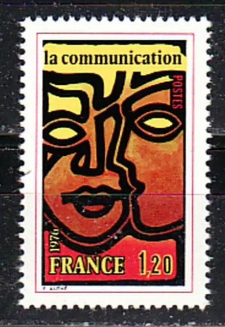 France Année 1976 Communication Visages Michel 1968 Collection Résolution