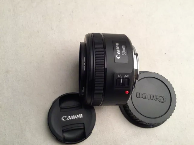 Canon EF 50mm f/1.8 STM Standard Autofocus Lens +UV filter