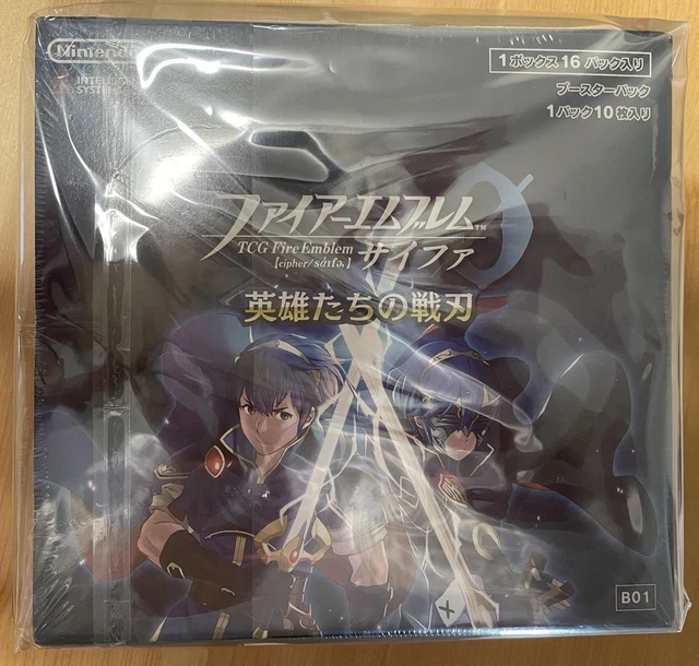 fe cipher booster box TCG Fire Emblem 0 (Cipher) Booster Pack Kai of Heroes Box (1 Box of 16  Pack) : Toys & Games