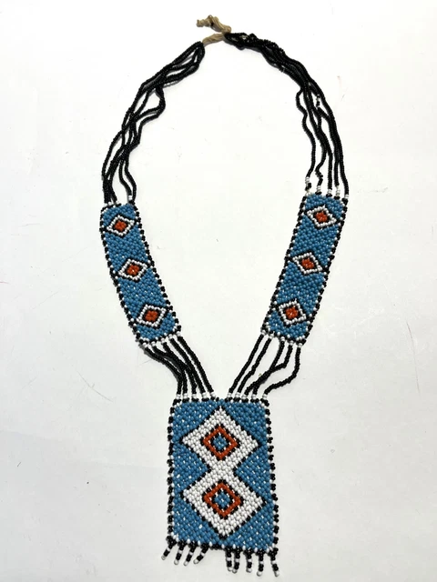 Antique South African Beaded Necklace From The Romy Rey Collection Antique South African Beaded Necklace From The Romy Rey Collection