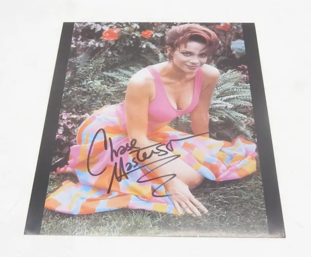 STAR TREK DS9 foto firmata/autografata Chase Masterson/Leeta 25,30 x 20,30 cm