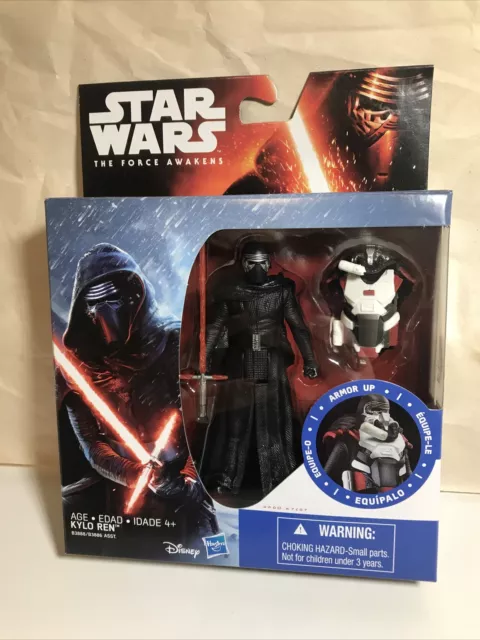 Star Wars Force Awakens Kylo Ren Snow Mission Armor Up 3.75 Inch Action Figure