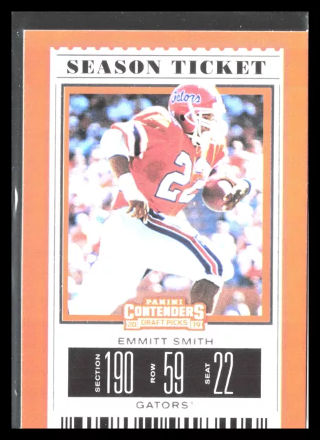 Emmitt Smith 2019 Panini Contenders Draft Picks Collegiate #37