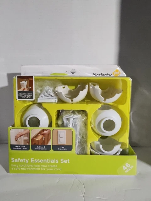 Baby Child Proof Door Locks Latches Safety 1st Safety Essentials Set 46 Piece