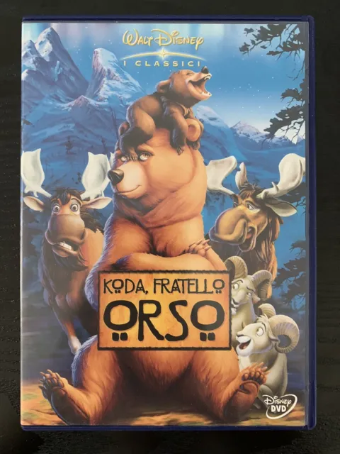 Koda, Brother Bear DVD Classic Walt Disney - Italian Bonus Features - Region 2