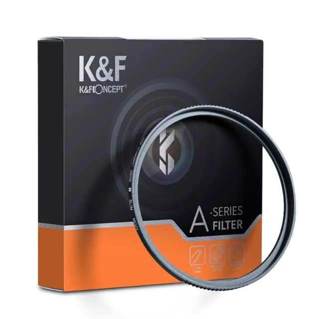 K&F Concept MC UV Filter SLIM, GREEN MULTI-COATED, GERMAN OPTICS bulkhead B270