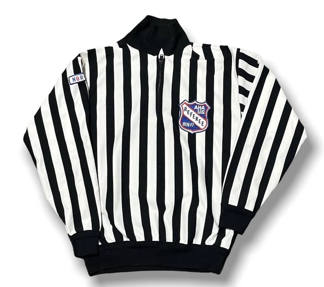 Vintage 70s Bug Official Supply Referee Quarter Zip