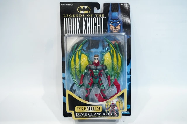 1996 Kenner Batman Legends Of The Dark Knight DIVE CLAW ROBIN Figure NEW NIB c1