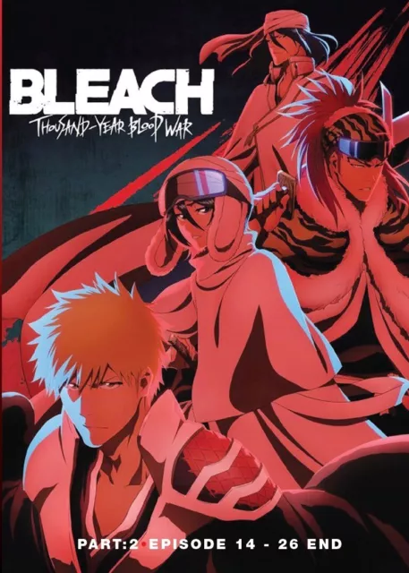 Bleach: Thousand-Year Blood War (Part 2: VOL.14 - 26) ~ English Dubbed ~ DVD