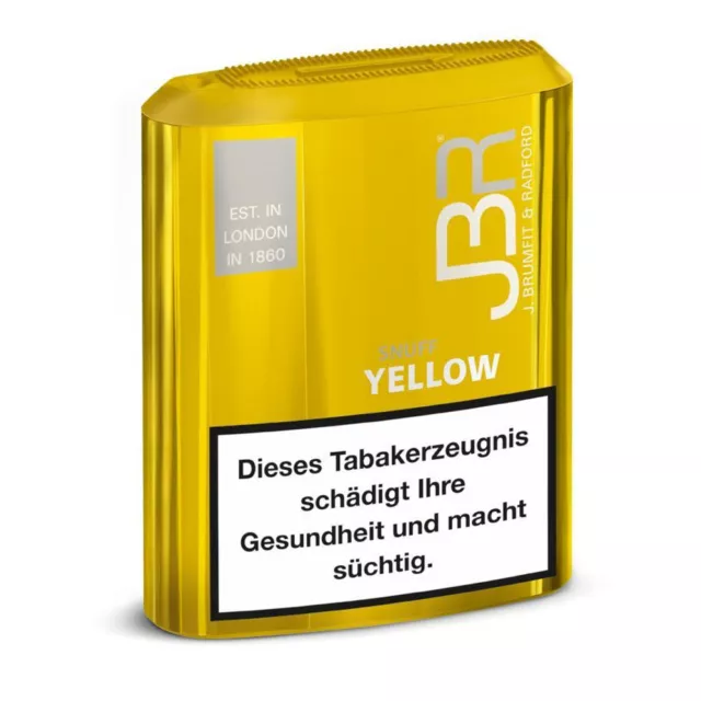 JBR Yellow Snuff 10g Schnupftabak von Pöschl