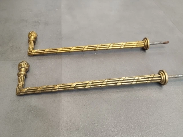 Rideaux,Crochets d'embrasses pour rideaux en alliage de Zinc,2 pièces