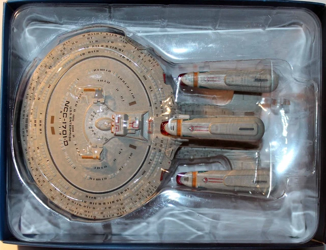 Fanhome Eaglemoss : Construisez La USS Enterprise NCC-1701 D De Star Trek – Kit De Collection