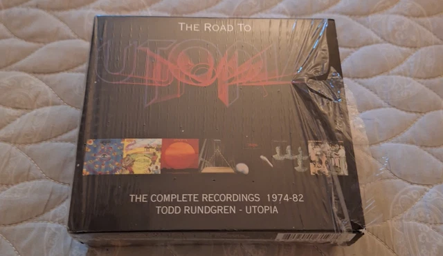 RARE TODD RUNDGREN and Utopia The Road To Utopia CD Box Set Out Of