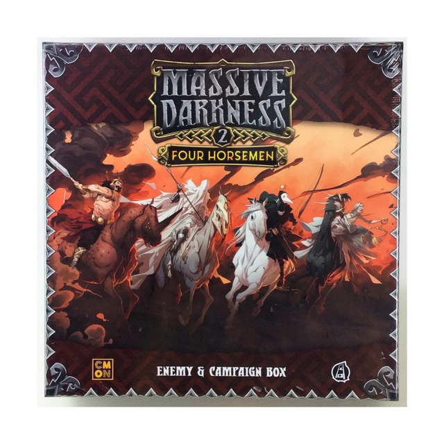 Massive Darkness 2 – Druids Vs Beelzebub (Kickstarter Exclusif) – Jeu De Société CMON Neuf