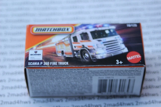 Matchbox Power Grabs 2022 - MBX Fire Dasher 46/100 - Modèle Réduit 1:64 Neuf