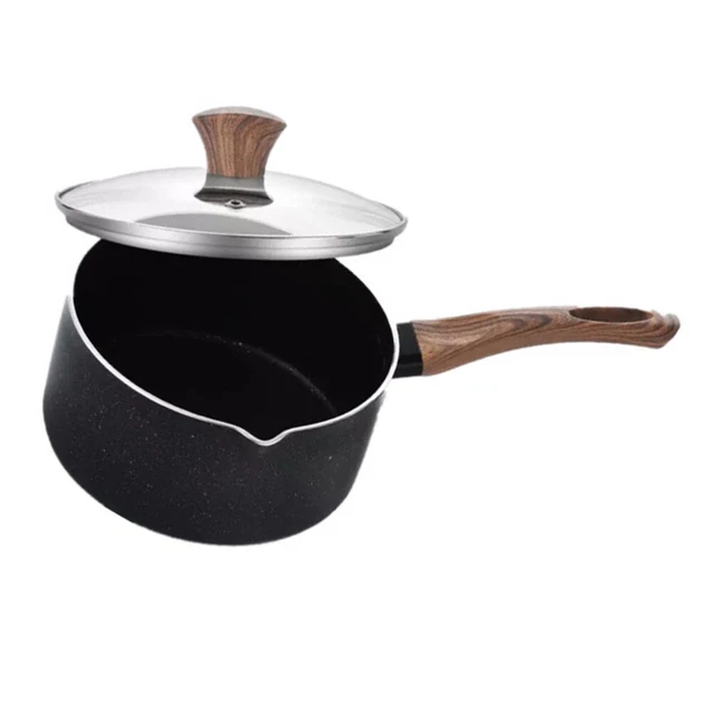 Vajilla antiadherente mantequilla calentador camping utensilios de cocina mochilero crisol