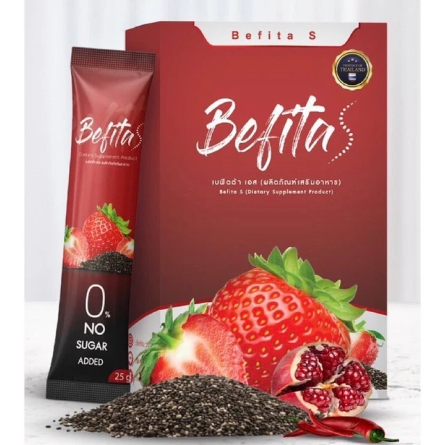 4X Befita S Jalea Sabor Fresa Alto Fibra Vitaminas Pérdida de Peso Quemar Nuevo
