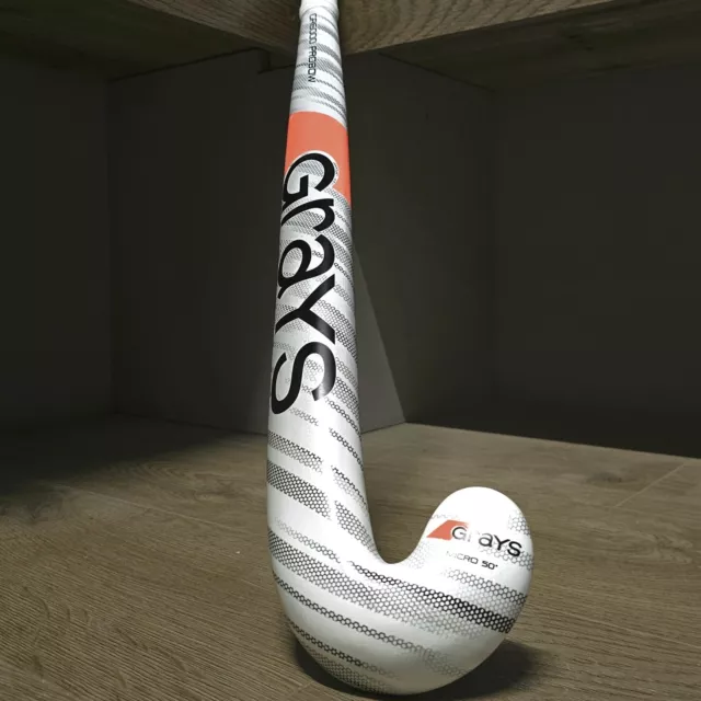 Grays Hockey Stick - GR6000 Probow White / Black - Size: 36.5"  37.5"  38.5"