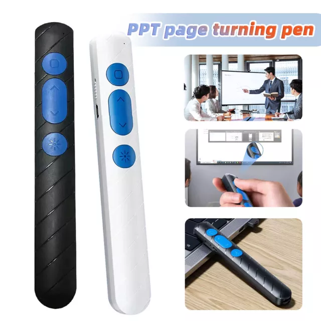 Wireless PPT Presenter Power point Presentation Laser USB Pointer Clicker Pen