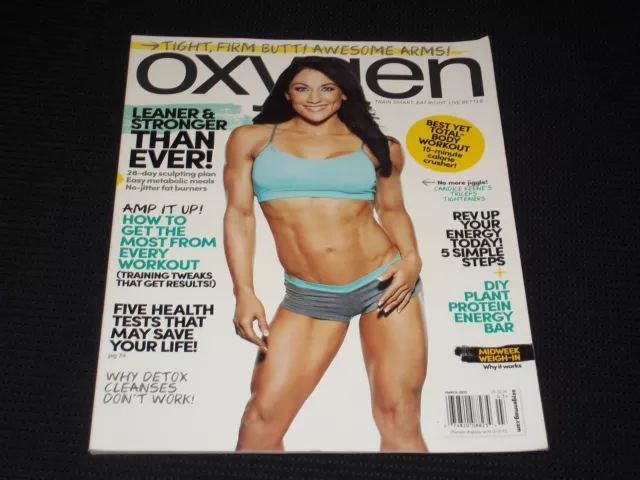 2009 July, Oxygen Women's Fitness Magazine, Our New Shape-Up Plan! (CP42)