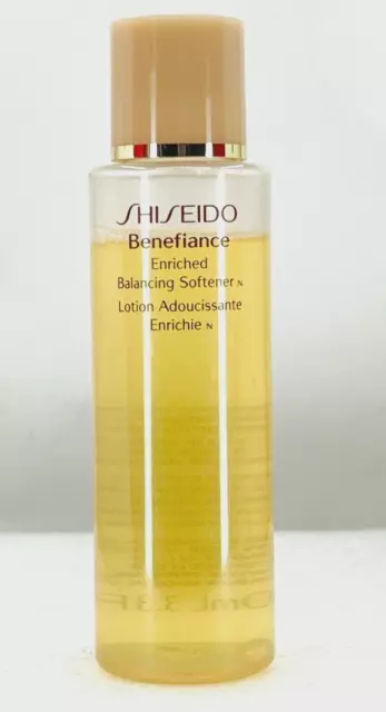 Shiseido Benefiance Enriched Balancing Softener 'N' Lotion 3.3Oz/100Ml~Rare~~~