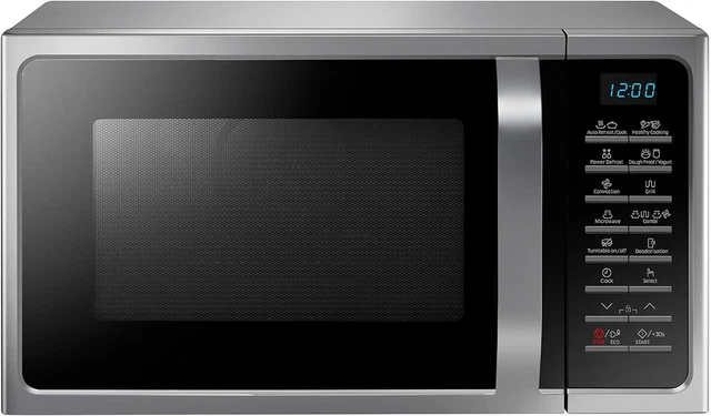 Mikrowelle mit Grill und Heißluft, 900 W,28 ℓ Garraum (Extra groß) 51,7cm Breite