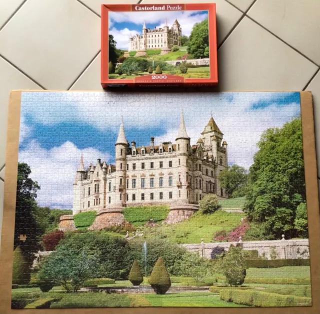 Castorland Puzzle  2000 Teile, Dunrobin Castle, Scotland