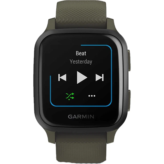 GARMIN VENU SQ 2 Music Ed. WIFI Bluetooth Slate with Black Case