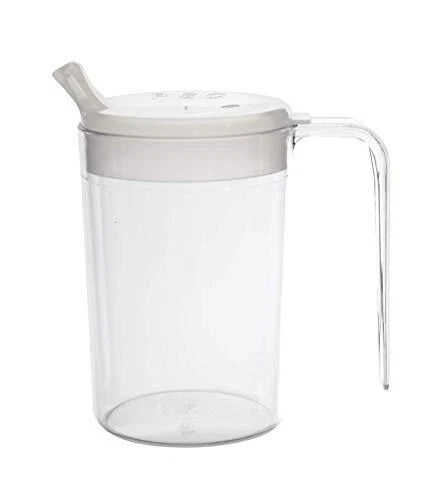 10oz Adult Sippy Cup with Handle - Independence Sip Cups for Adults for Limit...