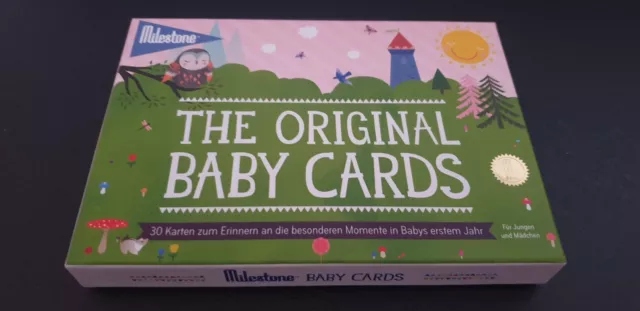 The Original Baby Cards - Milestone - 30 Karten - Fotokarten - deutsch