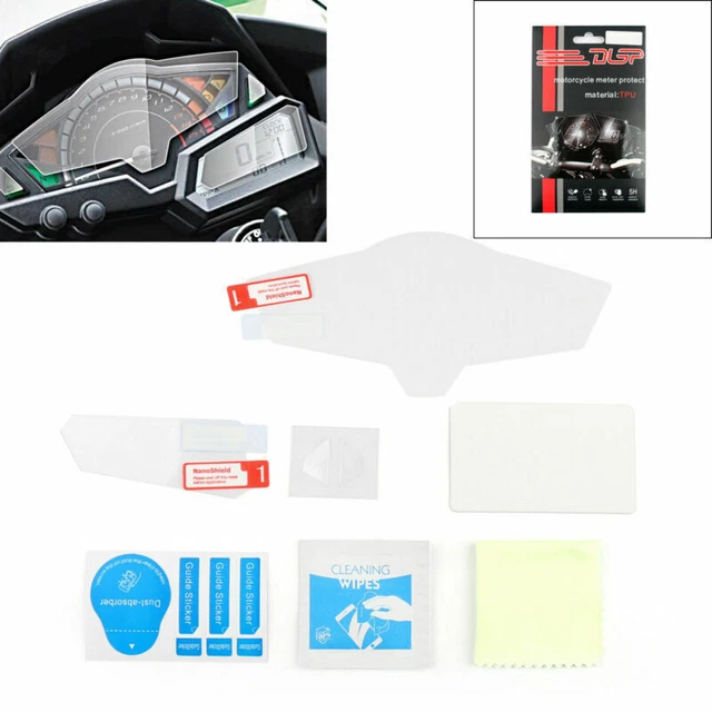 Cluster Protection contre les rayures Film / Screen Pour Kawasaki Z300 / Ninja