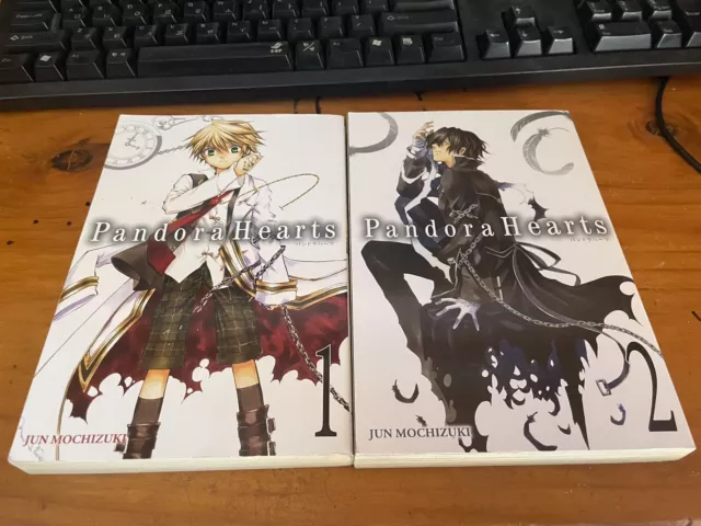 Pandora Hearts English manga volumes 1-2