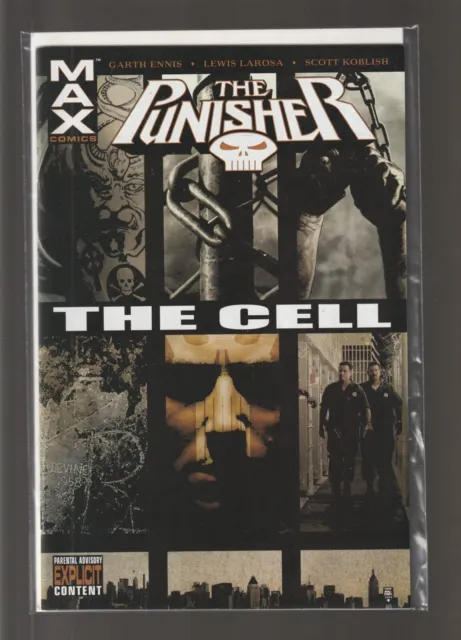 Punisher The Cell One-Shot Frank Castle Marvel Max Garth Ennis Lewis LaRosa