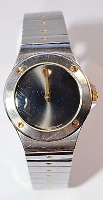 W324 Movado  Two Tone Stainless Steel Ladies Watch   86 A1 837 .2.