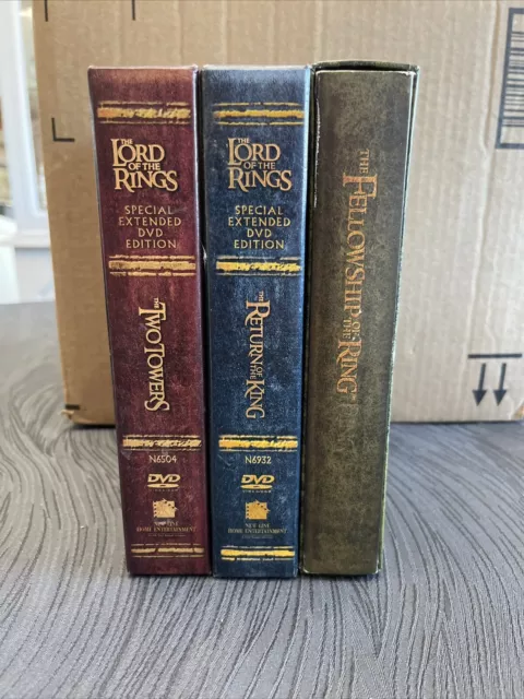 The Lord of the Rings. Trilogy Special Extended DVD Edition 12-Disc Set Platinum