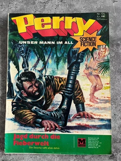 Perry Unser Mann im All Nr. 54 'Jagd durch die Fieberwelt', Comic