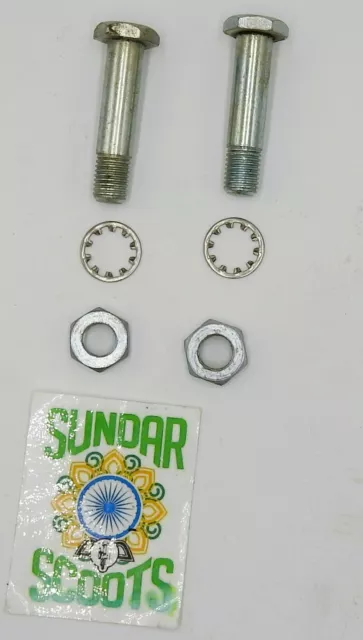 Lambretta.gp, Li, Sx & Tv Fork Link Bolt Set With  Grip Washers