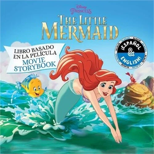 THE LITTLE MERMAID Movie Storybook Libro Basado En La Pel Cula 