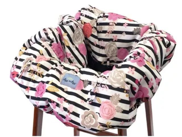 Itzy Ritzy® Ritzy Sitzy™ Shopping Cart and High Chair Cover in Floral Stripe