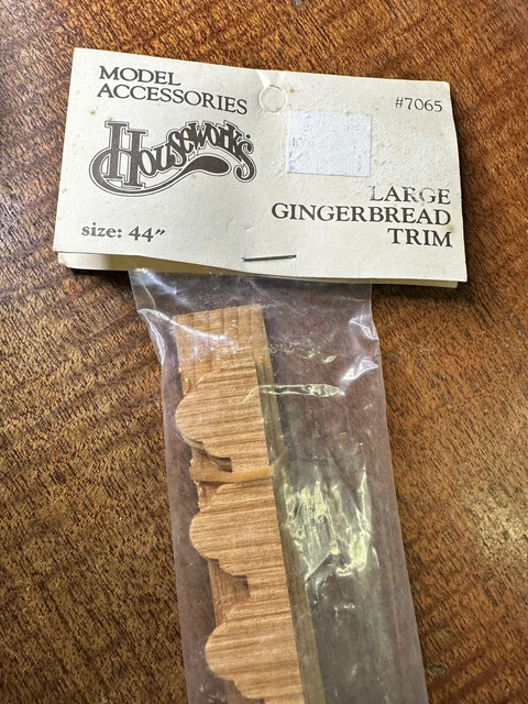Recorte grande de pan de jengibre Houseworks 7065 44" de largo