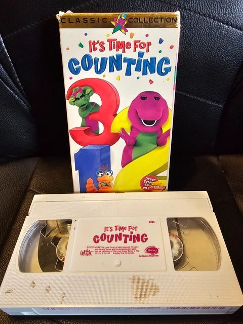 Barney Its Time For Counting Vhs 1998 6 44 Picclick Uk Barney Its Time For Counting Vhs 1998 6 44 Picclick Uk