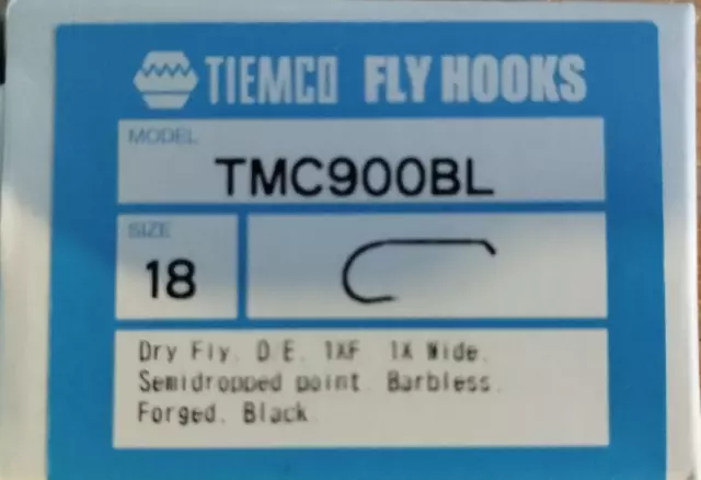 120 HAMECONS TIEMCO TMC 100 BL N°10/14 peche à la mouche fly flies hooks  EUR 30,00 - PicClick FR