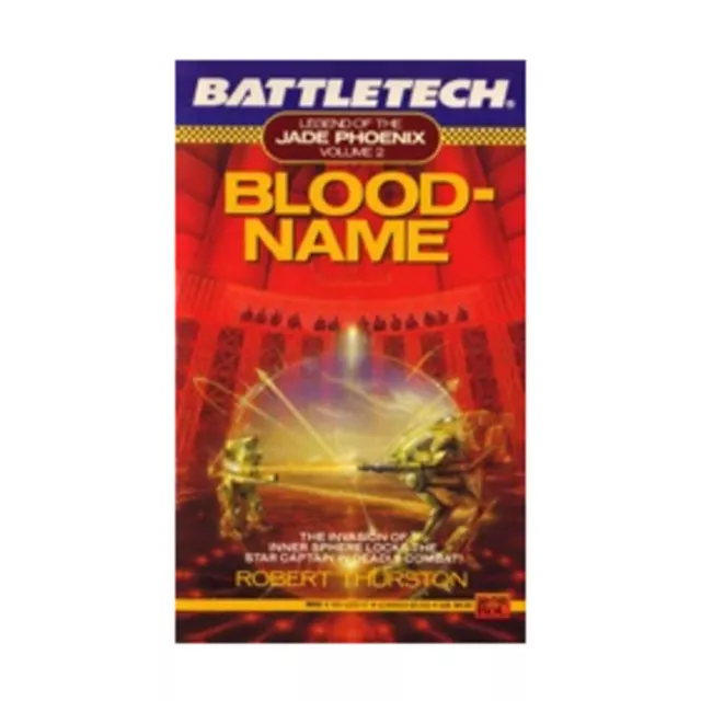 FASA Battletech Novela Leyenda del Fénix de Jade #2 - Nombre de Sangre en muy buen estado+