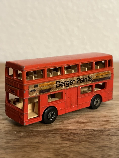 JOUET VINTAGE 1972 bo te d allumettes SF bus imp riale Carnaby